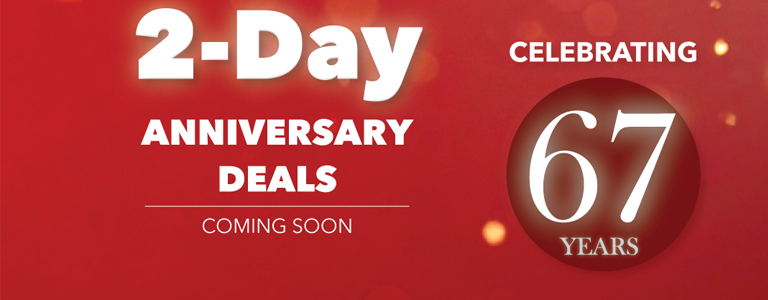 2-Day Anniversary Deals: Coming Soon